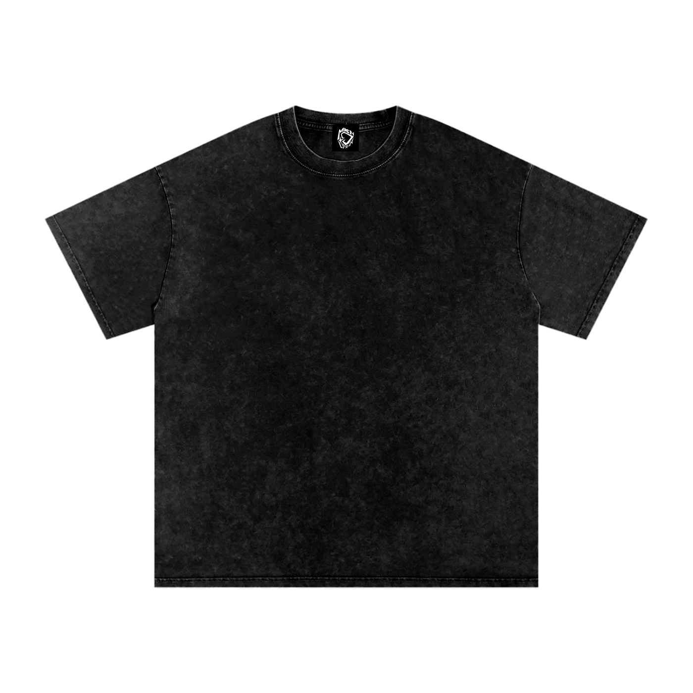 MKMSZN "Cicada3302" Inspired Snow Washed Oversized Cotton T-Shirt