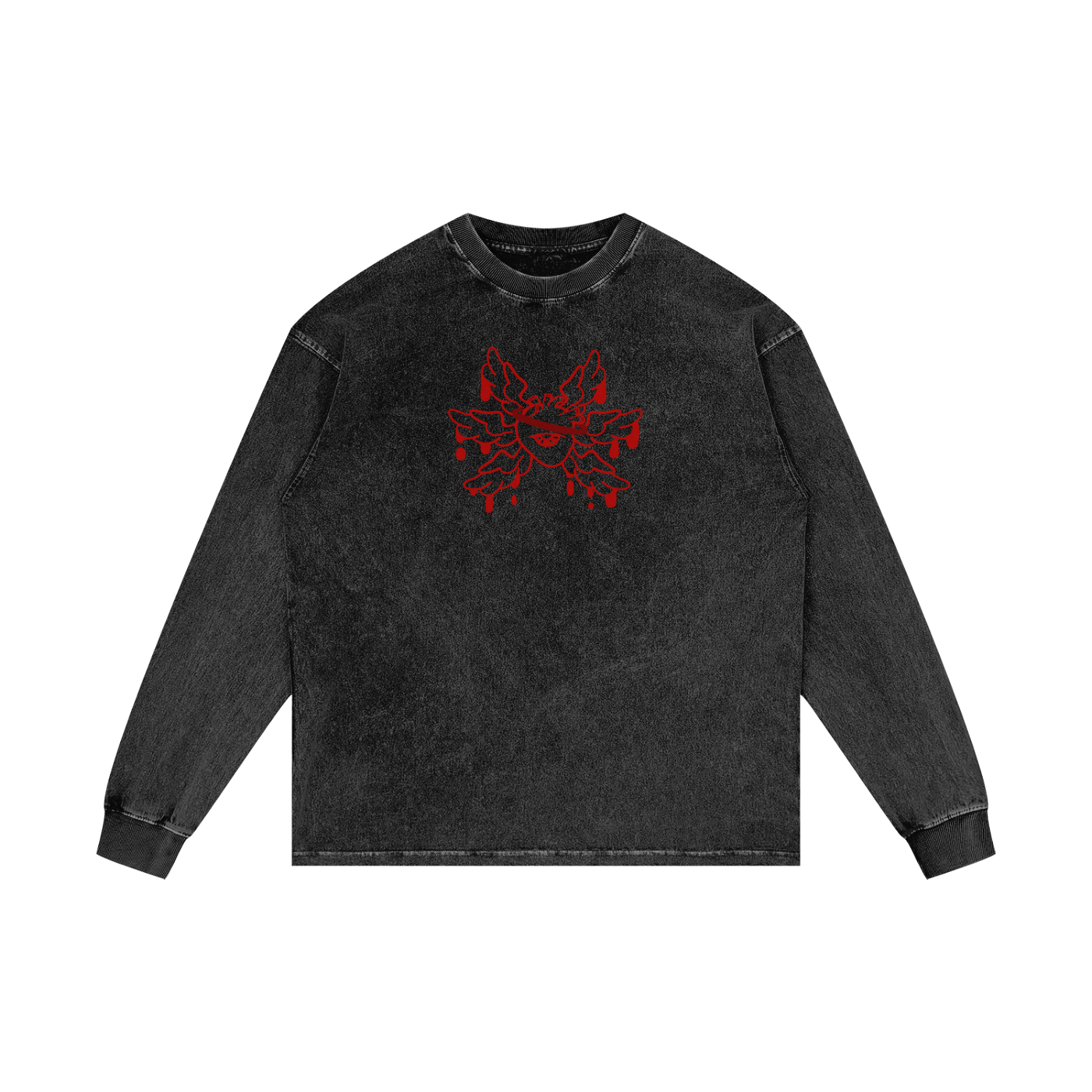 angelidice,geometry dash,MKMSZN,long sleeve t-shirt