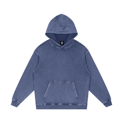 MKMSZN "Nullscapes" Inspired Snow Washed Loose Cotton Hoodie // "Unknown Design"